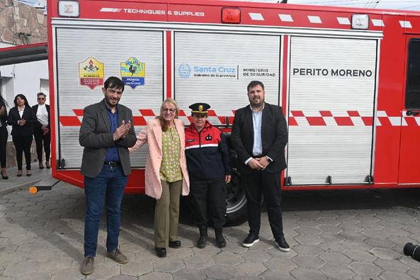 Perito Moreno cuenta con nueva autobomba