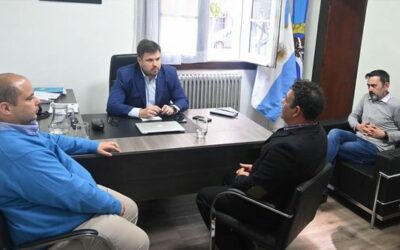 El Ministro mantuvo una reunión con el Intendente de El Chaltén