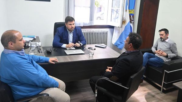 El Ministro mantuvo una reunión con el Intendente de El Chaltén