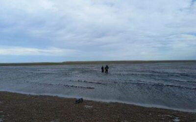 Bomberos y Prefectura Naval Argentina continúan con la búsqueda de personas desaparecidas en Puerto San Julián