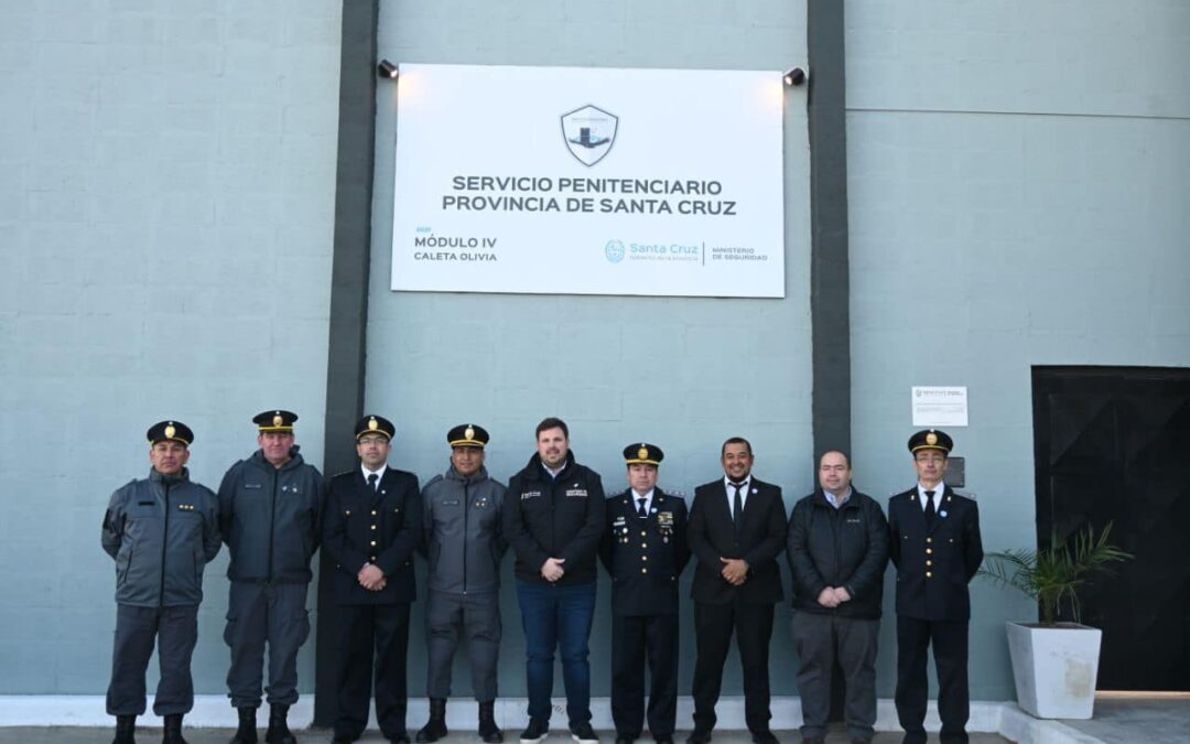 Se inauguró el nuevo módulo penitenciario en Caleta Olivia