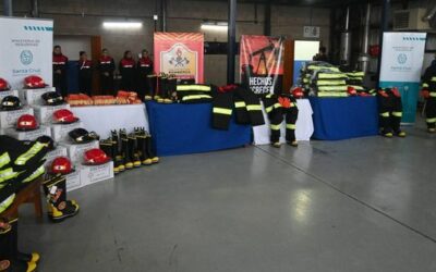 Nuevo equipamiento para nuestros bomberos